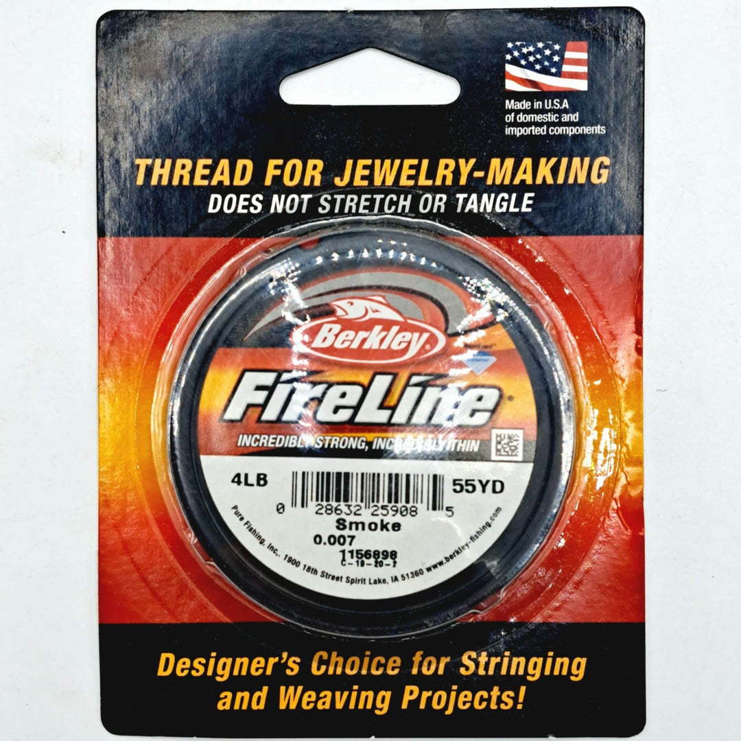 Find Fireline smoke, mørk- 0.12 mm 50 meter på rulle 4lb hos Beadhouse of Copenhagen i dag, med en altid hurtig levering!