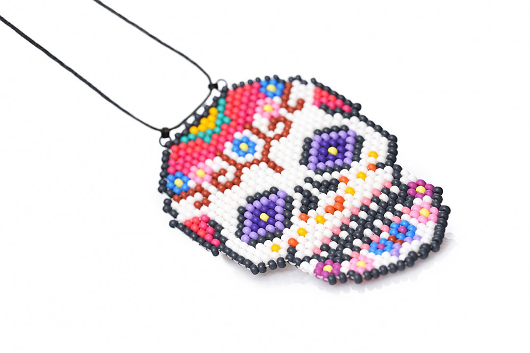 DIY Mexicansk Candy Skull af glasperler