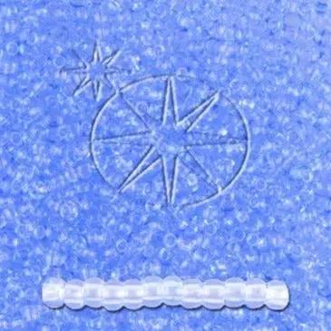 Blå glasperler, preciosa, blue light 1 dyed crystal, storkøb Preciosa