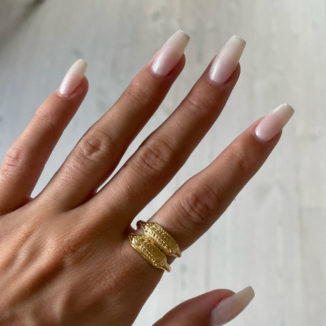 Find Fingerring, viking slange, forgyldt sterlingsølv hos Beadhouse of Copenhagen i dag, med en altid hurtig levering!