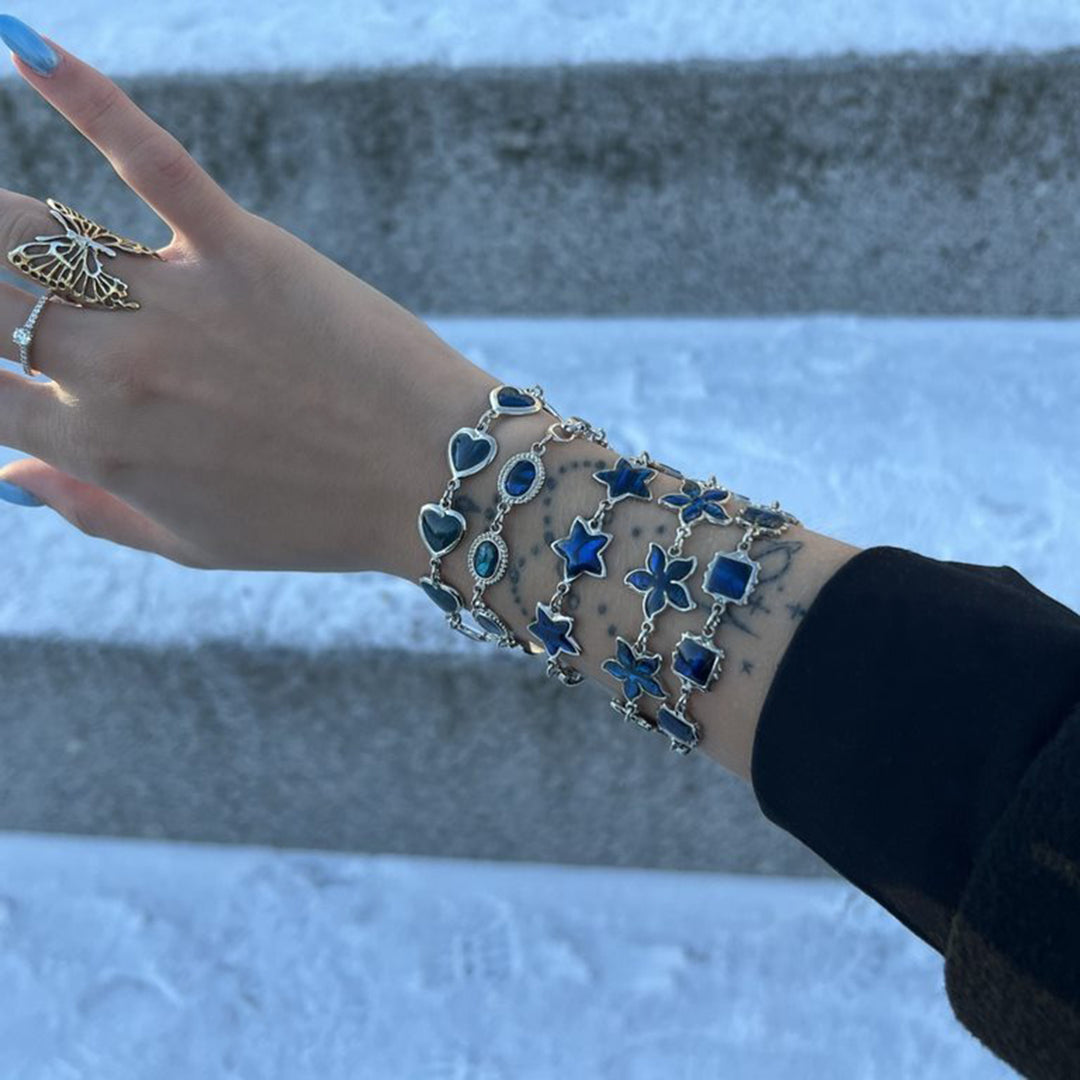 Find Armbånd med hjerte-led i forsølvet kobber 16-18cm hos Beadhouse of Copenhagen i dag, med en altid hurtig levering!