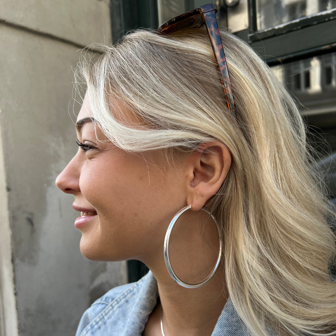 Find Øreringe, hoops, sterlingsølv, 68 x 4 mm hos Beadhouse of Copenhagen i dag, med en altid hurtig levering!