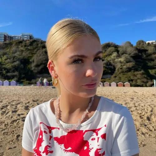 Øreringe, ørestikkere chunky hoops, forgyldt sterlingsølv,  32 x 6 mm Italy