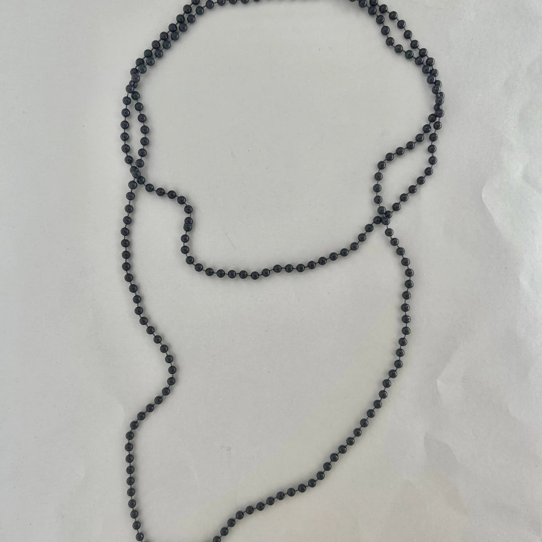 Halskæde med plastikperler på snor Beadhouse of Copenhagen