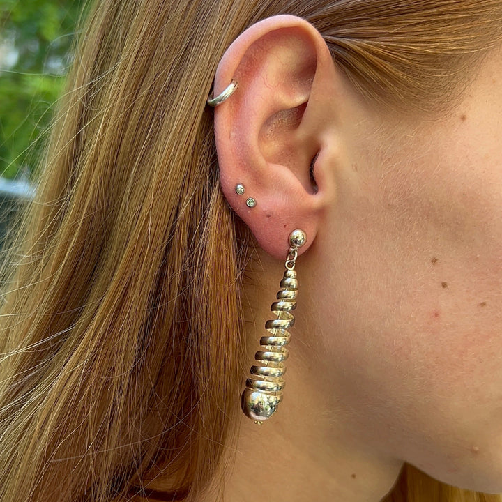Find Øreringe, ørestikkere konisk spiral, forsølvet og forgyldt messing blandt vores store udvalg af  Øreringe hos  Beadhouse of Copenhagen i dag. Husk gratis fragt over 400kr