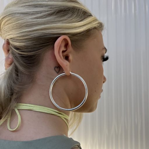 Find Øreringe, hoops, sterlingsølv, 58 x 4 mm hos Beadhouse of Copenhagen i dag, med en altid hurtig levering!