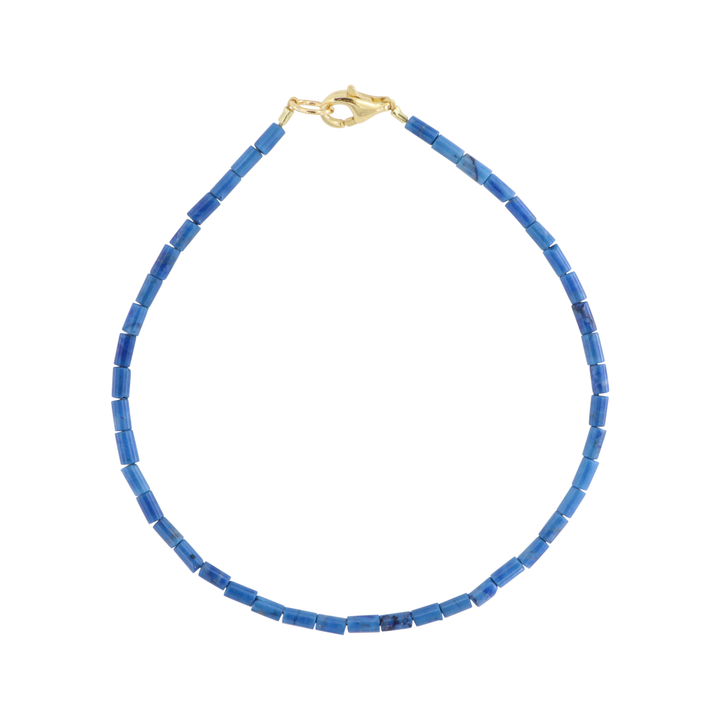 Find Armbånd, sodalit rørperler, 16 - 20 cm hos Beadhouse of Copenhagen i dag, med en altid hurtig levering!