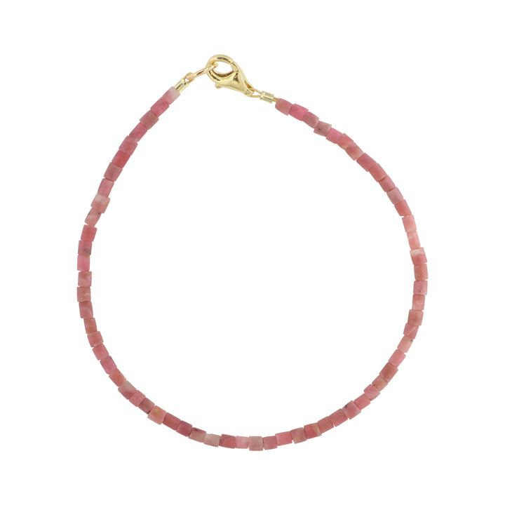 Find Armbånd, rhodonit rørperler, 16 - 18 cm hos Beadhouse of Copenhagen i dag, med en altid hurtig levering!