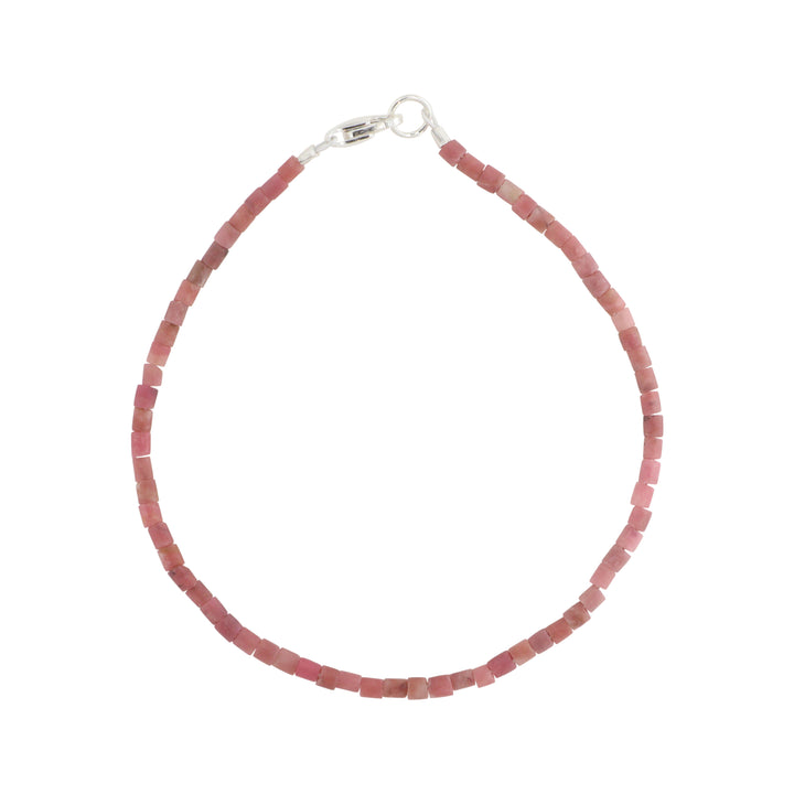 Find Armbånd, rhodonit rørperler, 16 - 18 cm hos Beadhouse of Copenhagen i dag, med en altid hurtig levering!