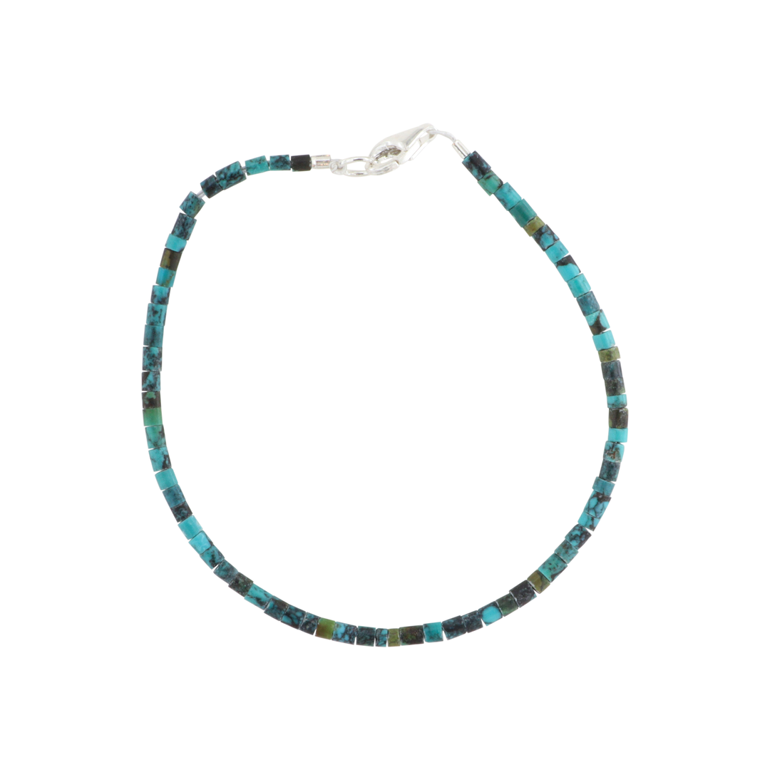 Find Armbånd, turkis rørperler, 16 - 18 cm hos Beadhouse of Copenhagen i dag, med en altid hurtig levering!