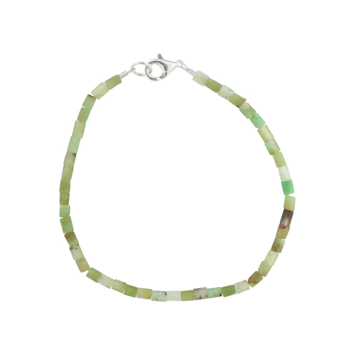 Find Armbånd, chrysopras rørperler, 16 - 18 cm hos Beadhouse of Copenhagen i dag, med en altid hurtig levering!