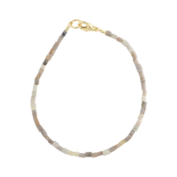 Find Armbånd, lys broget jaspis rørperler, 16 - 20 cm hos Beadhouse of Copenhagen i dag, med en altid hurtig levering!