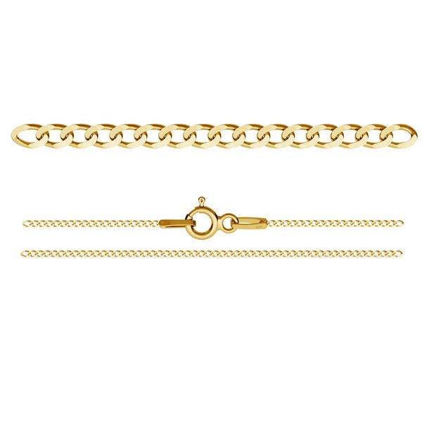 Find Armbånd, panser facet kæde, forgyldt sterlingsølv, 1,05 mm hos Beadhouse of Copenhagen i dag, med en altid hurtig levering!