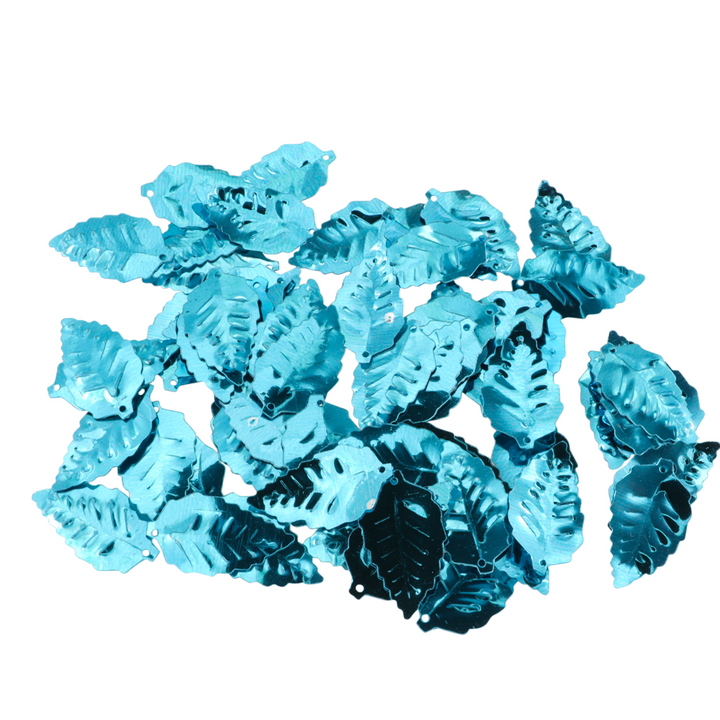 Palietter, blade, uden regnbueskær, flere varianter, 14x25mm, 10-40g Beadhouse of Copenhagen