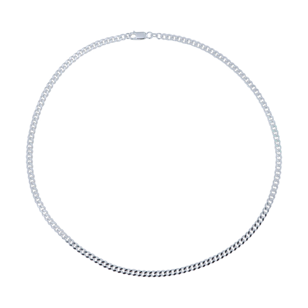 Find Halskæde, panser facet kæde, sterlingsølv, 40 cm/4,1 mm hos Beadhouse of Copenhagen i dag, med en altid hurtig levering!