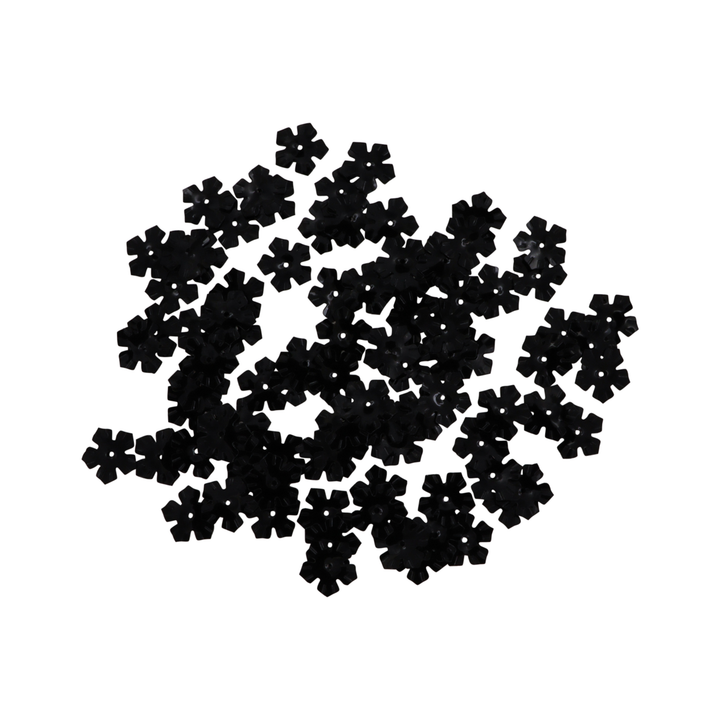 Paljetter, blomma, 13-24 mm, 10-40 g, utan regnbågsglitter, flera varianter