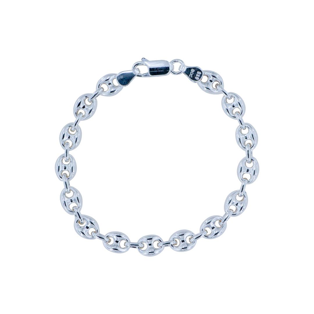 Find Armbånd, calabrote kæde, sterlingsølv, 16-18 cm/6,2 mm hos Beadhouse of Copenhagen i dag, med en altid hurtig levering!