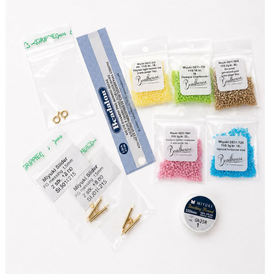 Find Diy kit, til perlevævning uden perlevæv blandt vores store udvalg af  DIY-Kits hos  Beadhouse of Copenhagen i dag. Husk gratis fragt over 400kr