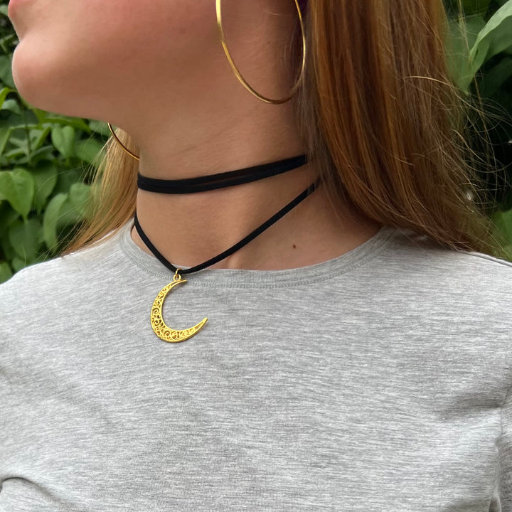 Find Vedhæng, halvmåne, forgyldt zamak 30 x 36 mm hos Beadhouse of Copenhagen i dag, med en altid hurtig levering!