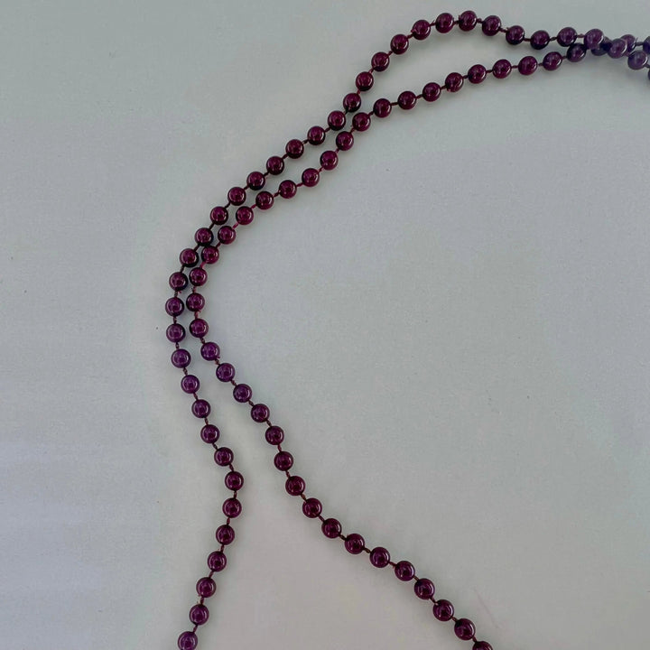 Halskæde med plastikperler på snor Beadhouse of Copenhagen