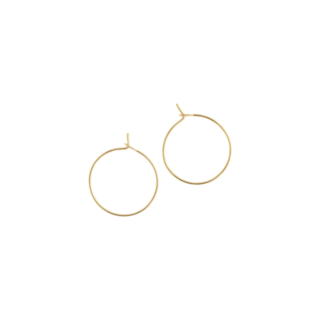 Monteringscreoler i forgyldt messing 20x0,7 mm, storkøb BOC