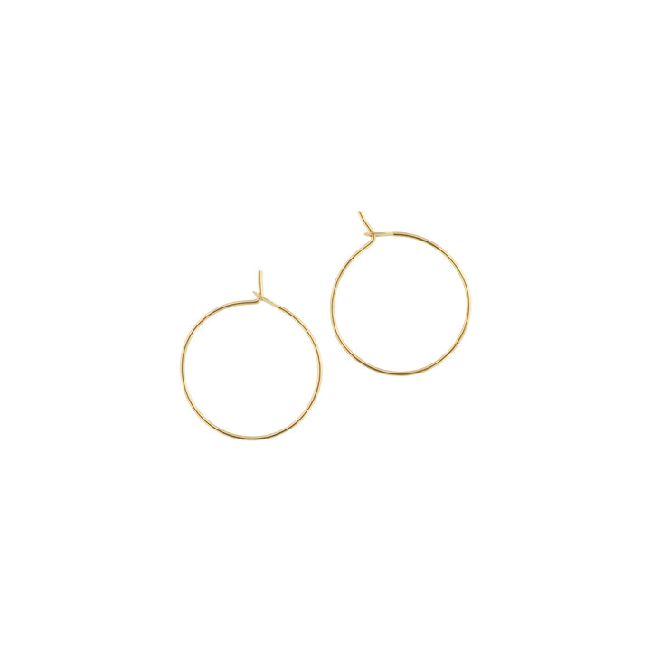 Monteringscreoler i forgyldt messing 20x0,7 mm, storkøb BOC