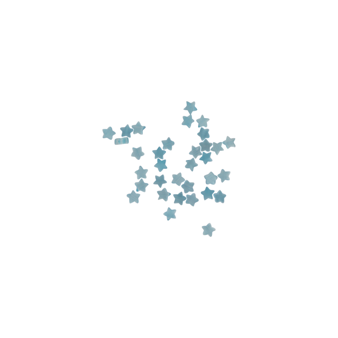 Find Glasfiberperler, stjerner, lyseblå, 6x2,5 mm, 10 stk blandt vores store udvalg af  Diverse andre perler hos  Beadhouse of Copenhagen i dag. Husk gratis fragt over 400kr