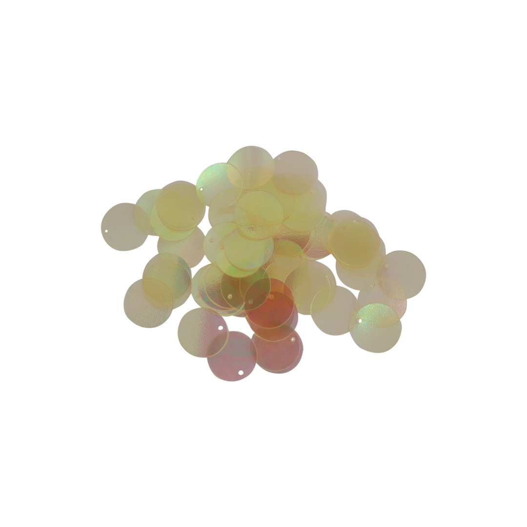 Palietter, runde, 14-15 mm, flere varianter, 10-40g Beadhouse of Copenhagen