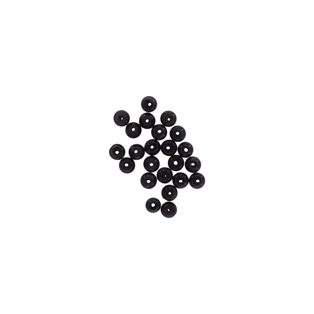 Find Glasfiberperler, runde, flade, sort, 6x3 mm, 10 stk blandt vores store udvalg af  Diverse andre perler hos  Beadhouse of Copenhagen i dag. Husk gratis fragt over 400kr