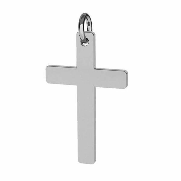 Find Vedhæng, kors med øsken, 12x23mm, sterlingsølv hos Beadhouse of Copenhagen i dag, med en altid hurtig levering!