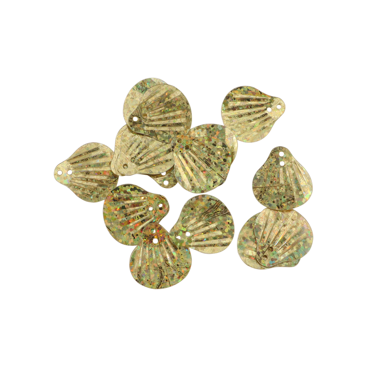 Palietter, musling, 20x18 mm, 5g, flere varianter Beadhouse of Copenhagen