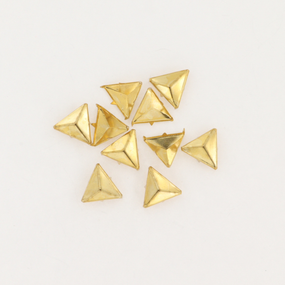 Nitter, trekantede m. kanter, forsølvet og forgyldt Beadhouse of Copenhagen