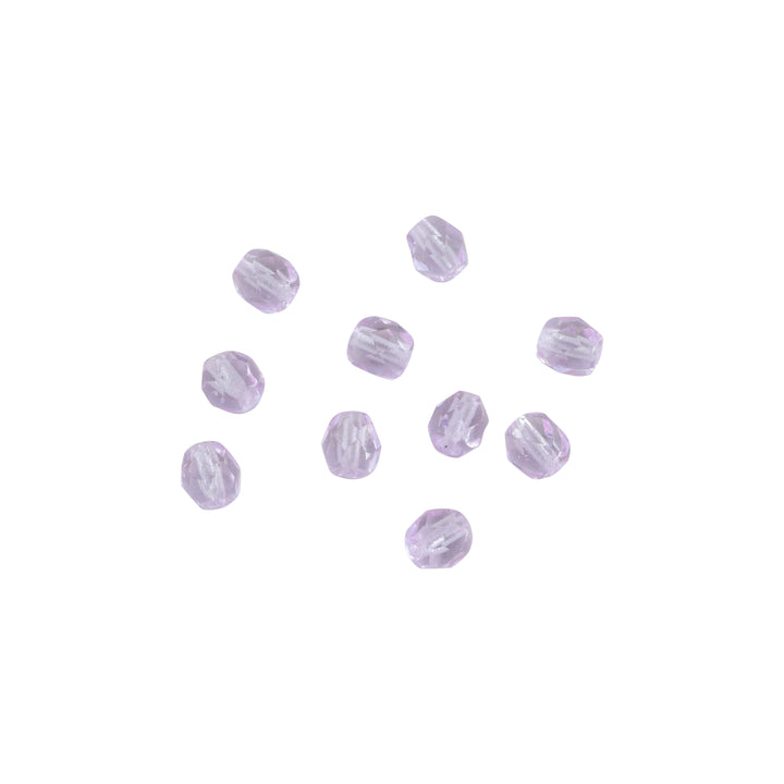 Find Krystalperler, preciosa beads, rund facetteret, glas, 5 mm - flere farver hos Beadhouse of Copenhagen i dag, med en altid hurtig levering!