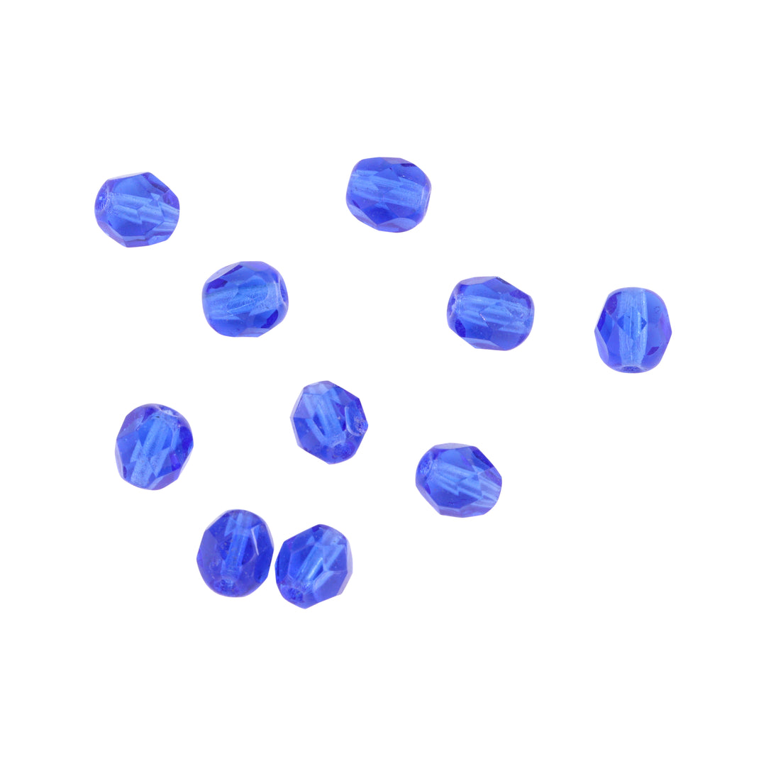 Find Krystalperler, preciosa beads, rund facetteret, glas, 6 mm - flere farver hos Beadhouse of Copenhagen i dag, med en altid hurtig levering!