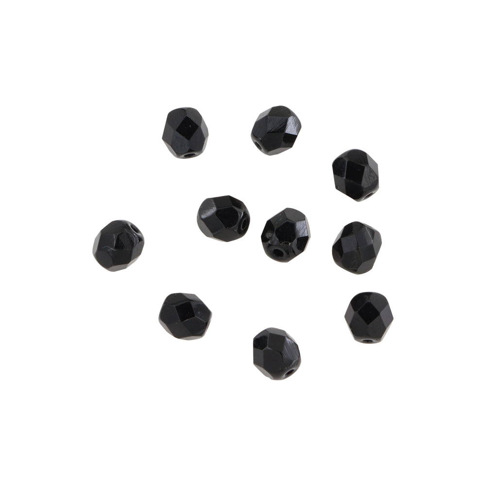 Find Krystalperler, preciosa beads, rund facetteret, glas, 6 mm - flere farver hos Beadhouse of Copenhagen i dag, med en altid hurtig levering!