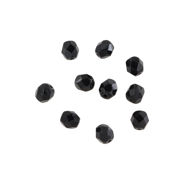 Find Krystalperler, preciosa beads, rund facetteret, glas, 6 mm - flere farver hos Beadhouse of Copenhagen i dag, med en altid hurtig levering!