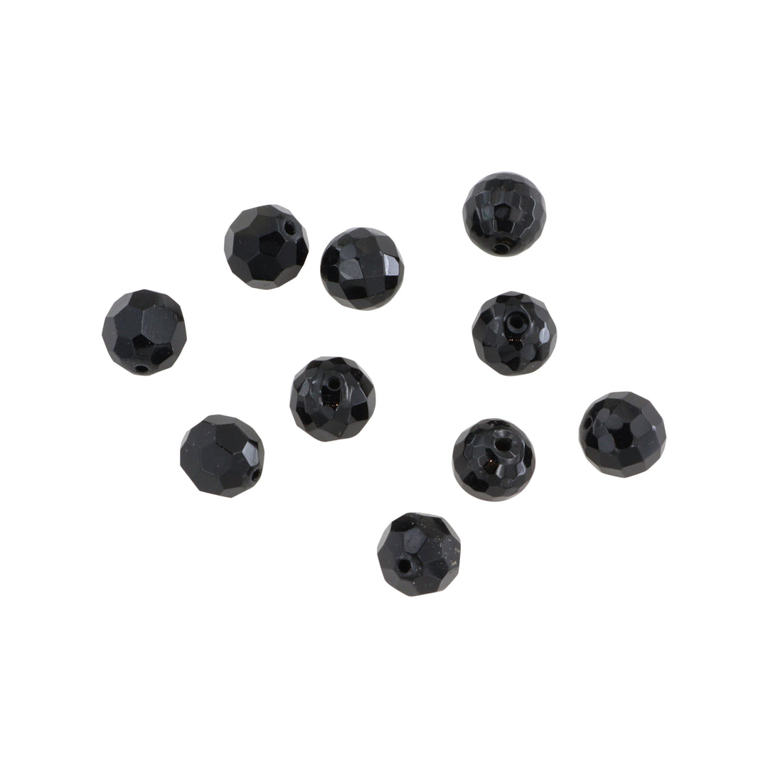 Find Krystalperler, preciosa beads, rund facetteret, glas, 10 mm - flere farver hos Beadhouse of Copenhagen i dag, med en altid hurtig levering!