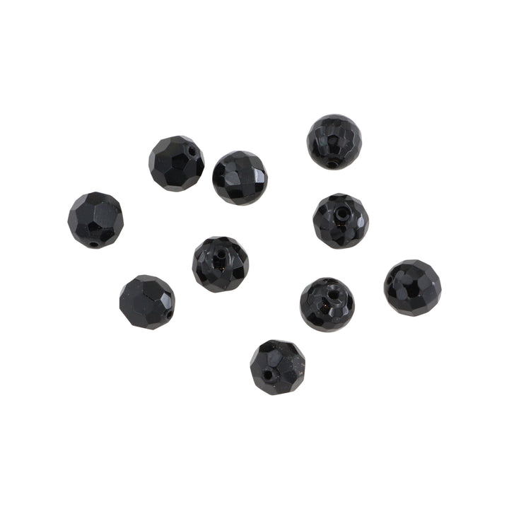 Find Krystalperler, preciosa beads, rund facetteret, glas, 10 mm - flere farver hos Beadhouse of Copenhagen i dag, med en altid hurtig levering!