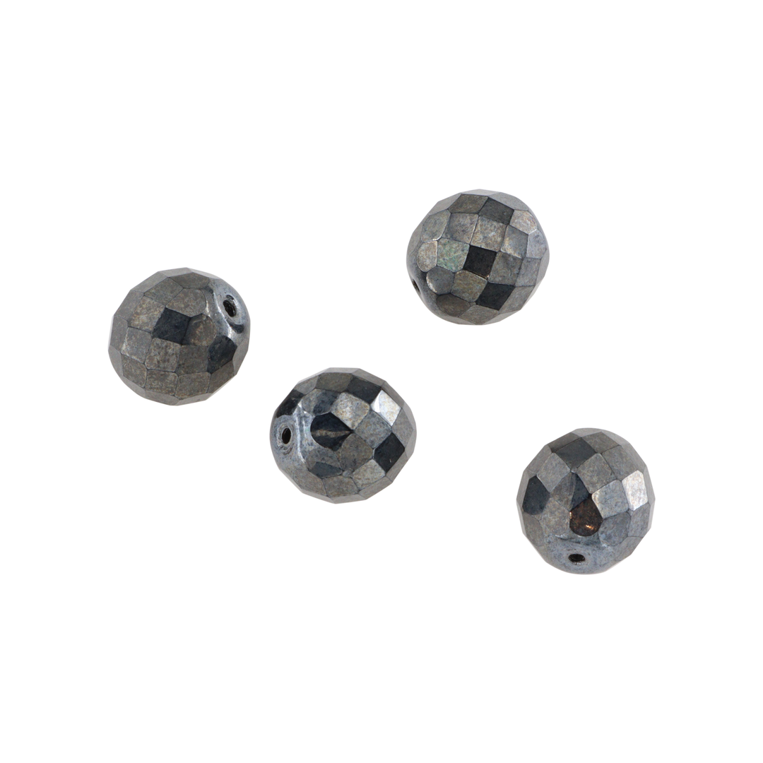 Find Krystalperler, preciosa beads, rund, mange facetter, glas, 14 mm - flere farver hos Beadhouse of Copenhagen i dag, med en altid hurtig levering!