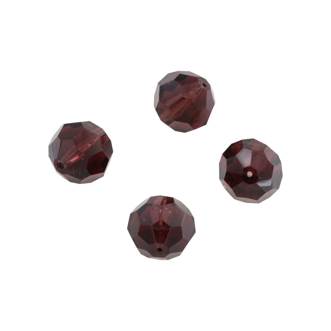 Find Krystalperler, preciosa beads, rund facetteret, glas, 18mm - flere farver hos Beadhouse of Copenhagen i dag, med en altid hurtig levering!