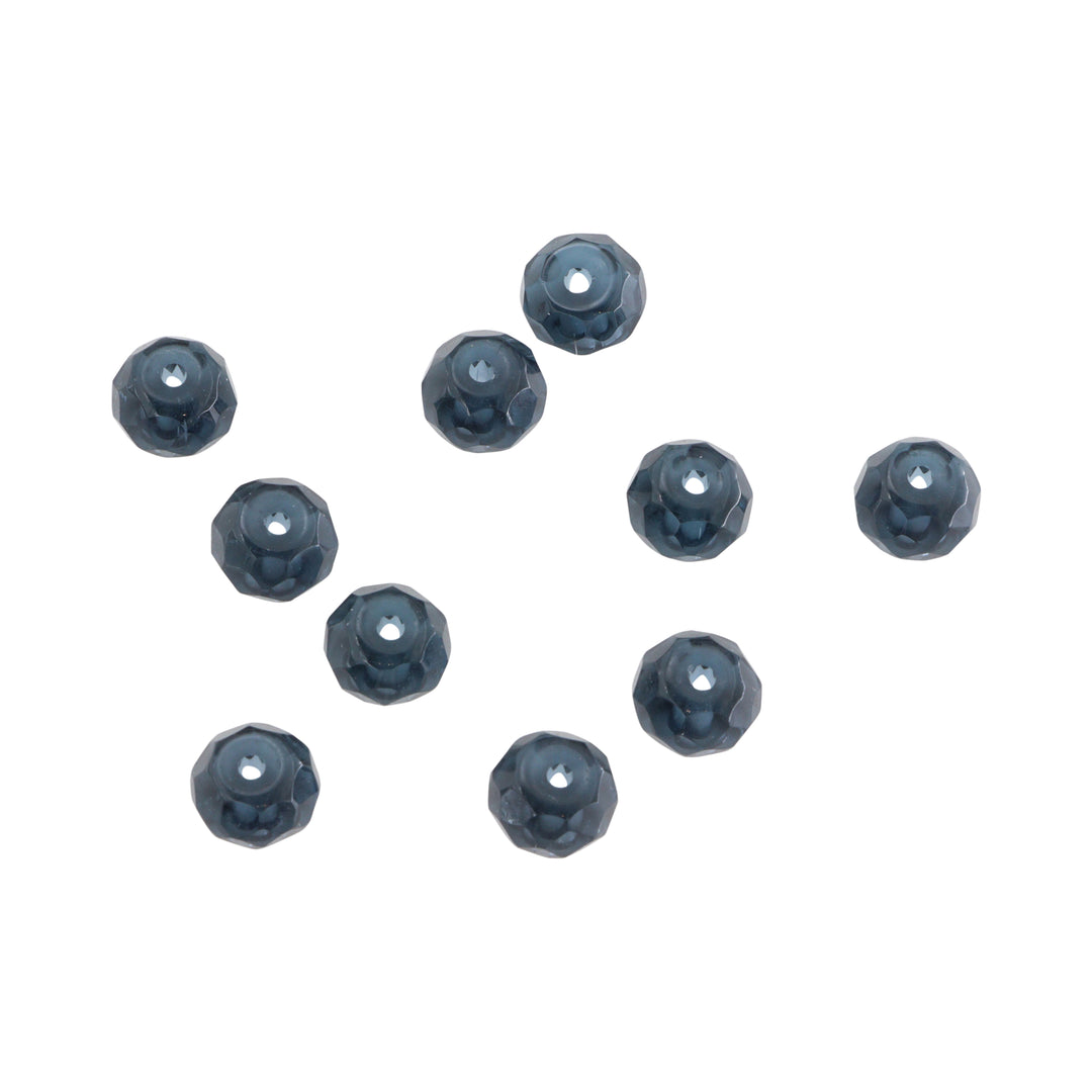 Find Krystalperler, preciosa beads, rondel facetteret, montana, glas, 6 x 8 mm hos Beadhouse of Copenhagen i dag, med en altid hurtig levering!