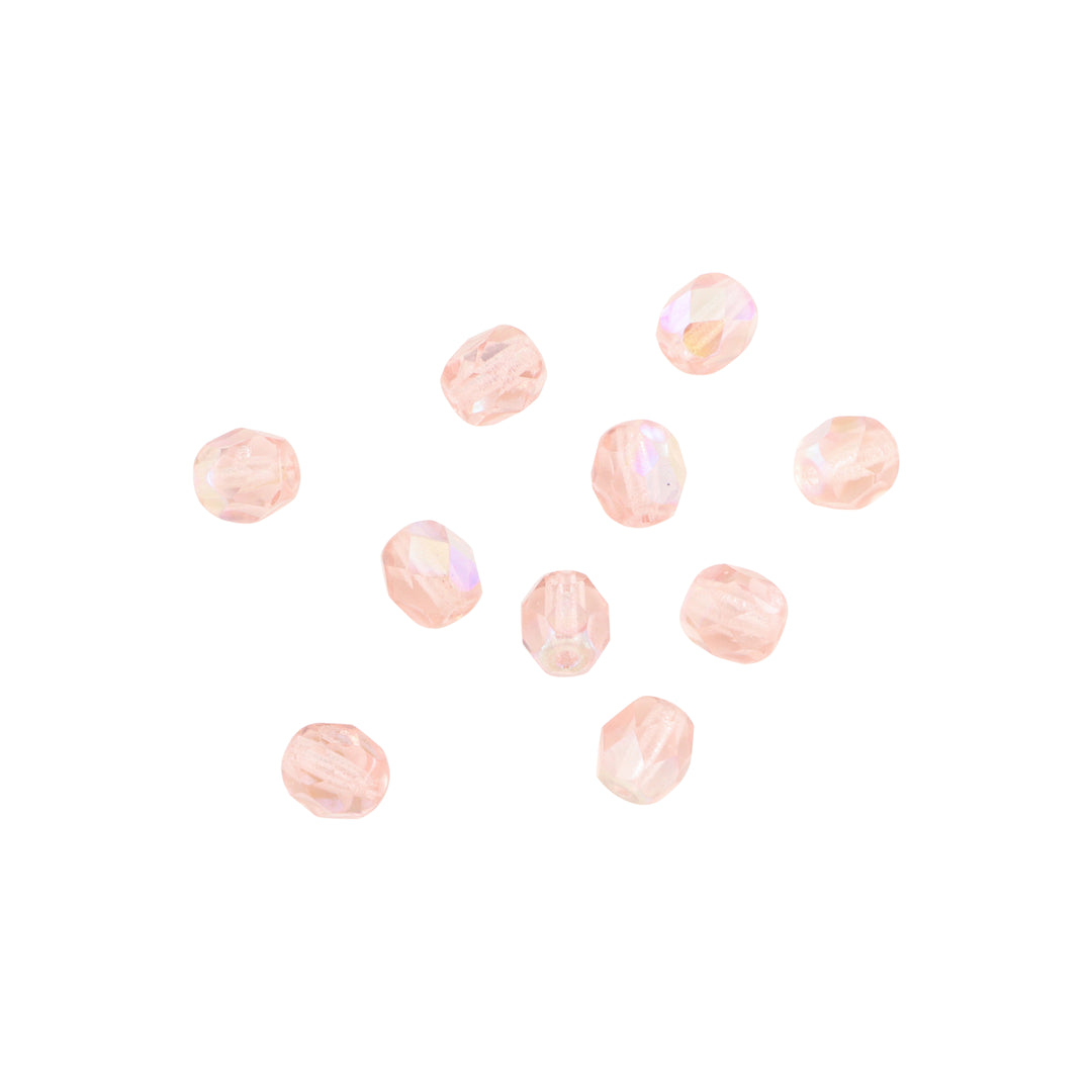 Find Krystalperler, preciosa beads, rund facetteret, glas, 6 mm - flere farver hos Beadhouse of Copenhagen i dag, med en altid hurtig levering!