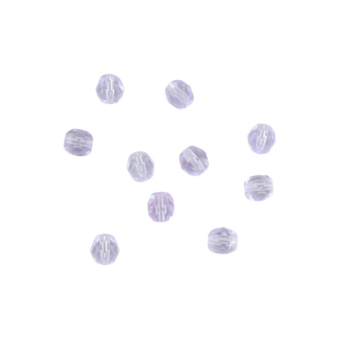 Find Krystalperler, preciosa beads, rund facetteret, glas, 6 mm - flere farver hos Beadhouse of Copenhagen i dag, med en altid hurtig levering!
