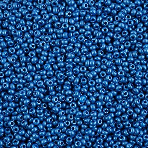 Blå glasperler, preciosa, permalux blue, storkøb Preciosa