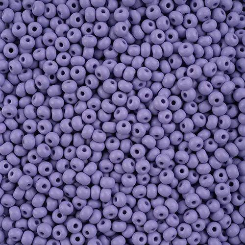 Lilla glasperler, preciosa, permalux mat lavender, storkøb Preciosa
