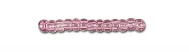 Lilla glasperler, preciosa, violet 2 dyed crystal, storkøb Preciosa