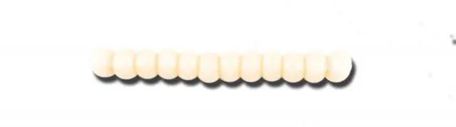 Gule glasperler, preciosa, yellow 2 dyed chalkwhite, storkøb Preciosa