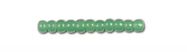 Grønne glasperler, preciosa, alabaster green, storkøb Preciosa