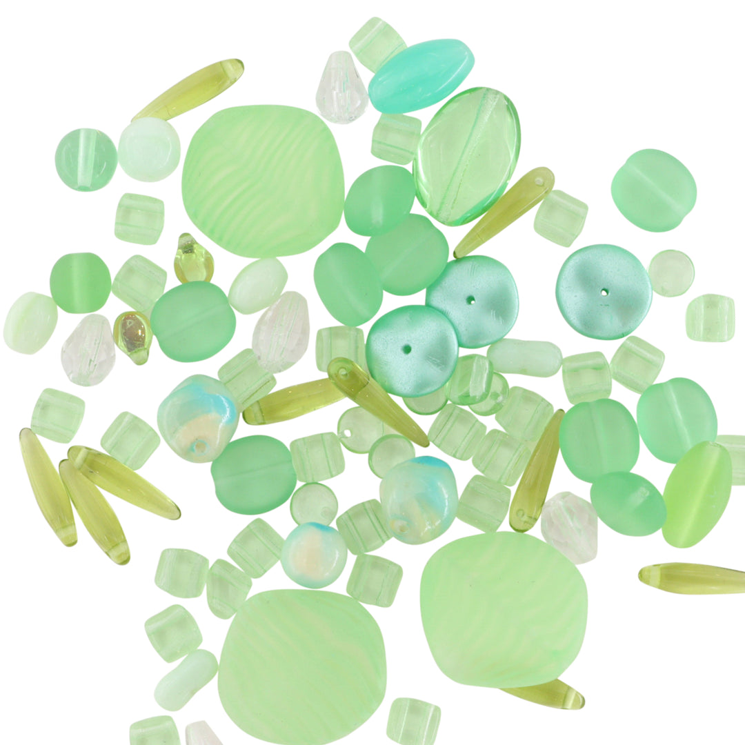 Find Blandede glasperler, preciosa mix, flere varianter 40g hos Beadhouse of Copenhagen i dag, med en altid hurtig levering!