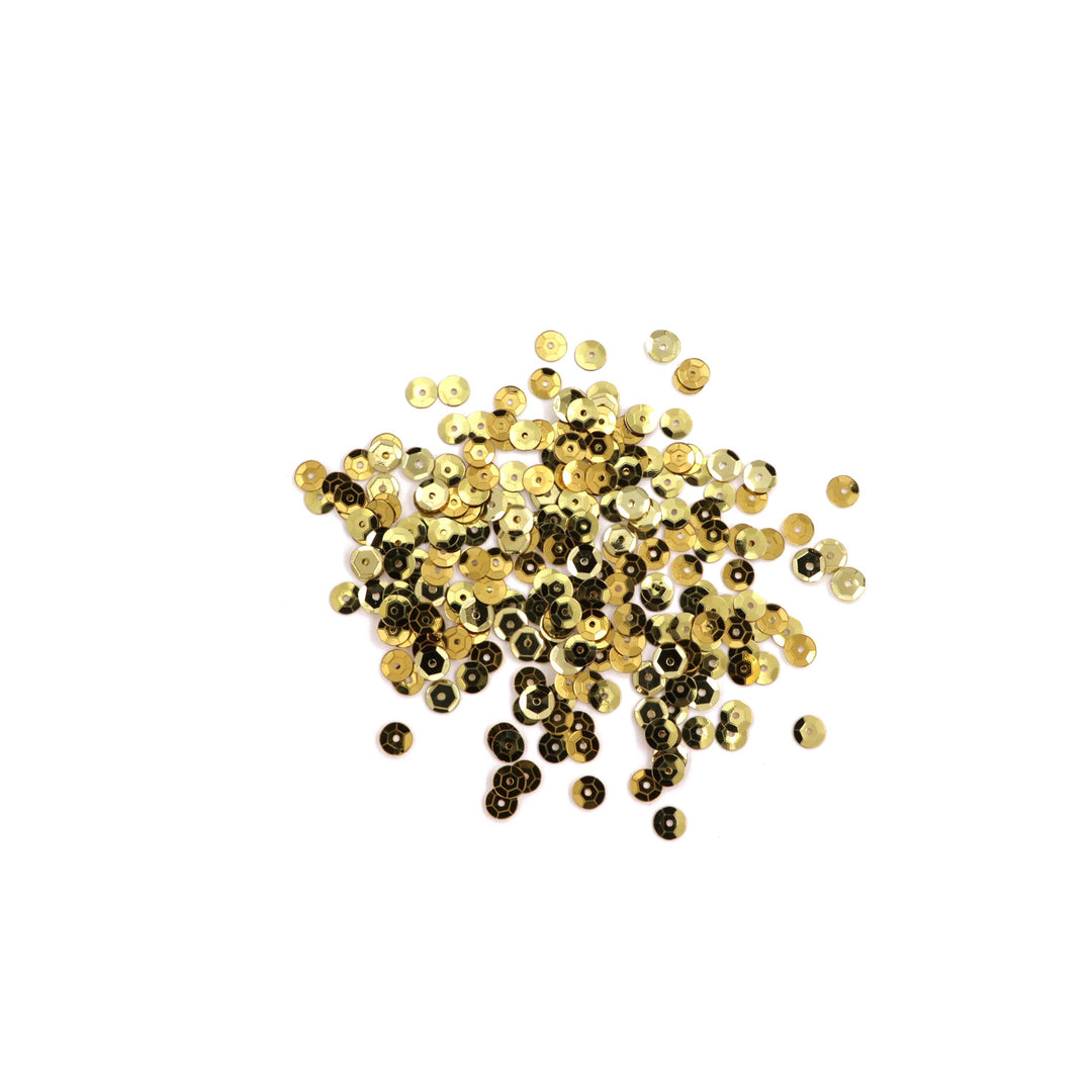 Palietter, runde, 4-12mm, uden regnbueskær, 10-40g, flere varianter